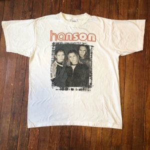 Vintage Hanson Mmmbop Concert T shirt